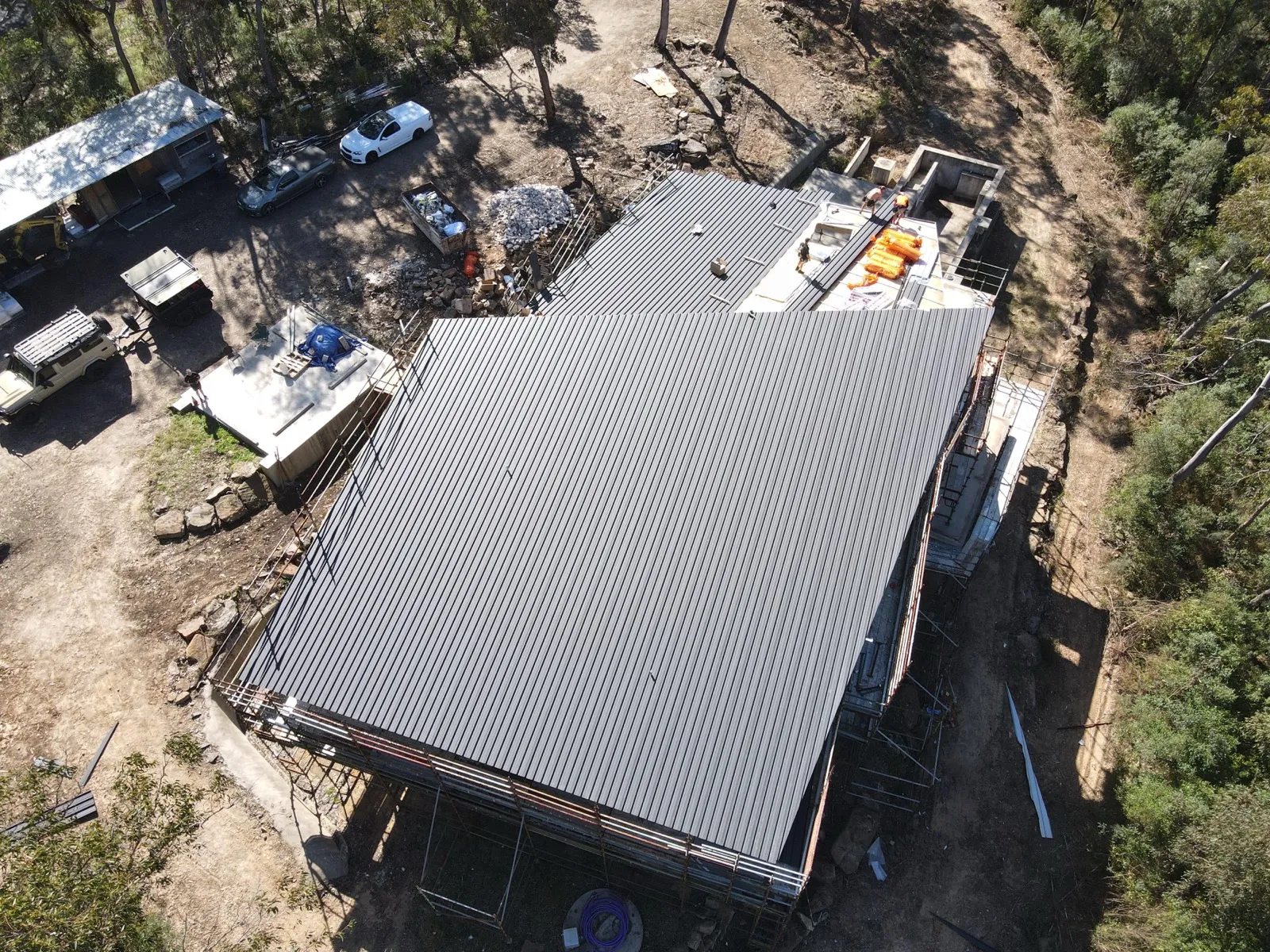 Aerial view of a Nexus Group project site, Newcastle to Sydney